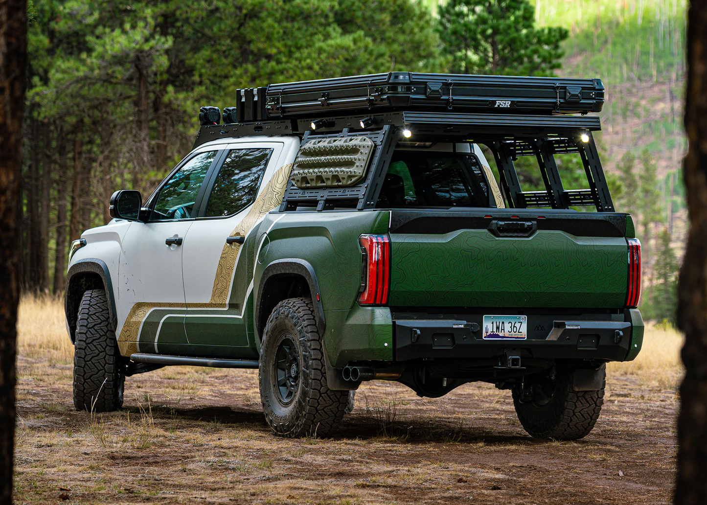 Backwoods Adventure Mods Bed Rack - Full Height for Tundra (2007-2025)