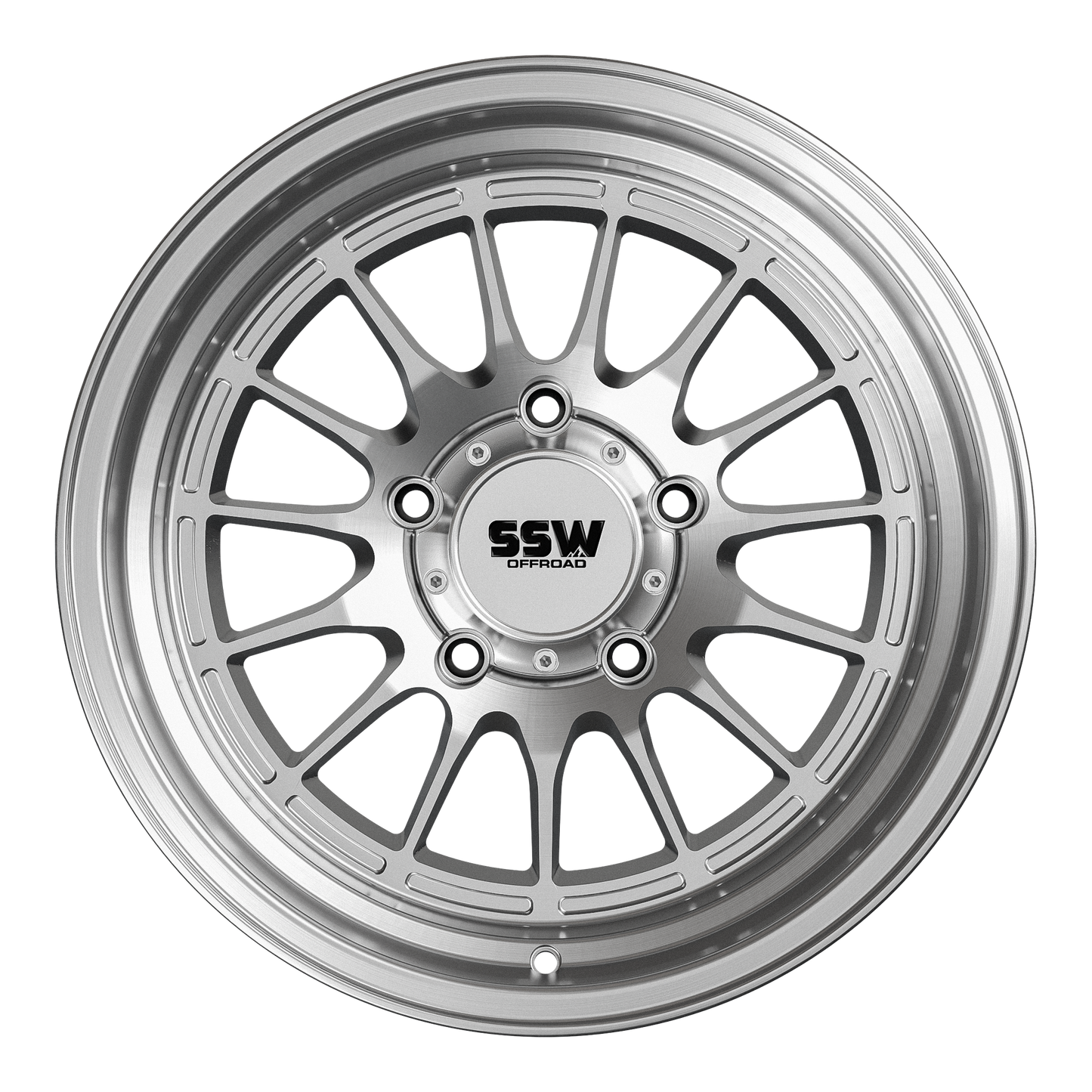 SSW Offroad® Dakar / Machined Silver / 17x9.0 +0 (5 Lug)