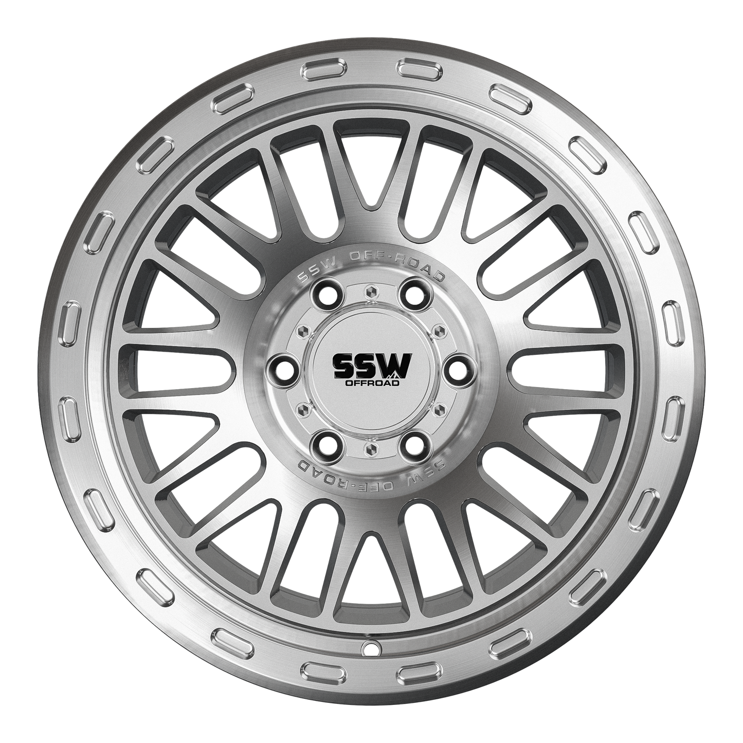 SSW Offroad® Griffon / Machined Silver / 17x9.0 -25