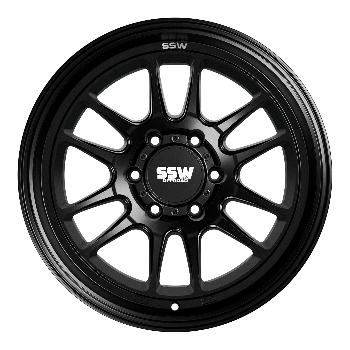 SSW Offroad® Raptor / Matte Black / 17X9.0 -12