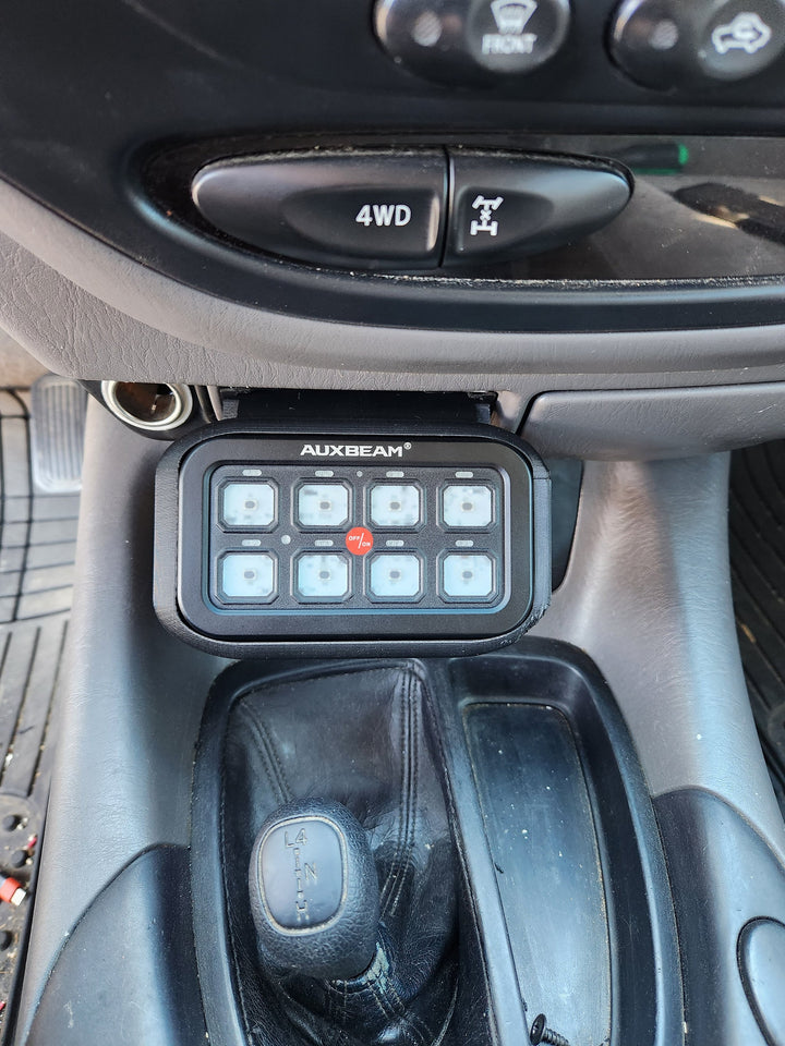 1st Gen 2001-2007 Toyota Sequoia/Tundra Auxbeam 6/8/8XL Switch Panel Ashtray Mount