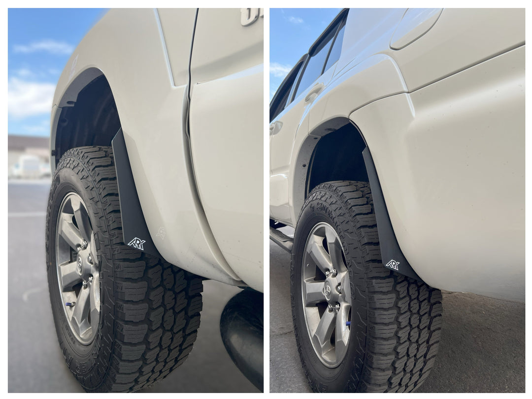 Ark Splash Guards Micro Flare Mud Flap Deletes for 4Runner (2006-2009)