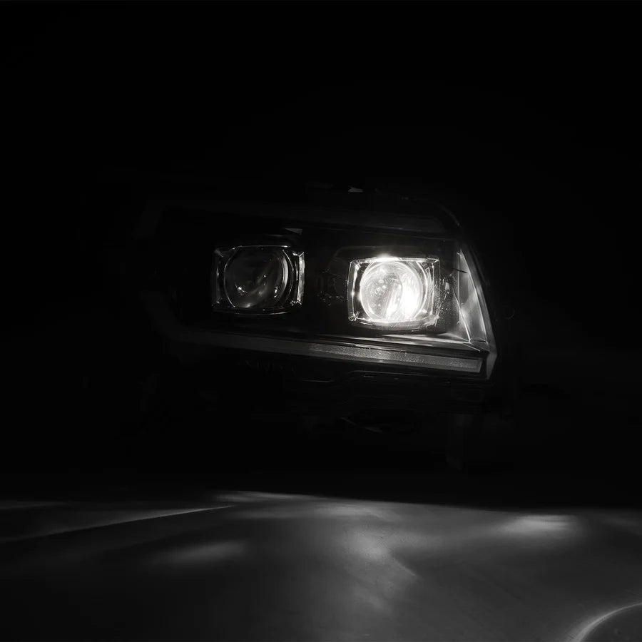 Alpharex LUXX-Series LED Projector Headlights Black for 4Runner (2003-2009)