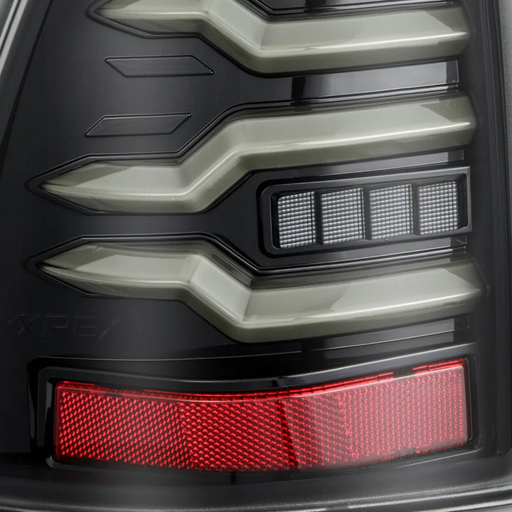 Alpharex LUXX-Series LED Tail Lights Alpha-Black for 4Runner (2003-2009)
