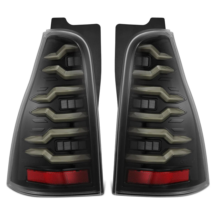 Alpharex LUXX-Series LED Tail Lights Alpha-Black for 4Runner (2003-2009)