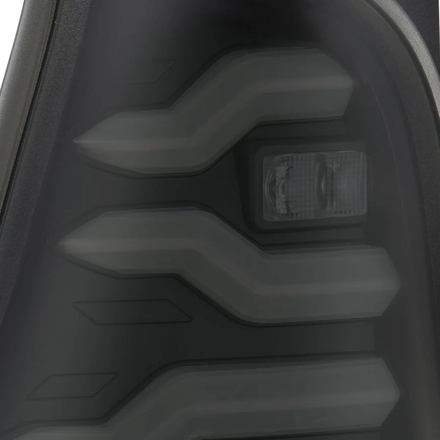 Alpharex LUXX-Series LED Tail Lights Black for 4Runner (2003-2009)