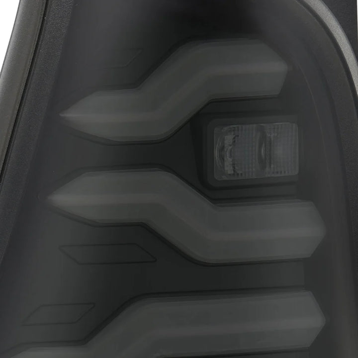 Alpharex LUXX-Series LED Tail Lights Black for 4Runner (2003-2009)
