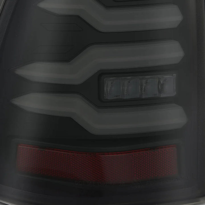 Alpharex LUXX-Series LED Tail Lights Black for 4Runner (2003-2009)