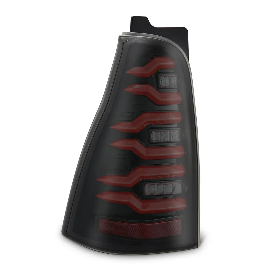 Alpahrex LUXX-Series LED Tail Lights Black Red for 4Runner (2003-2009)