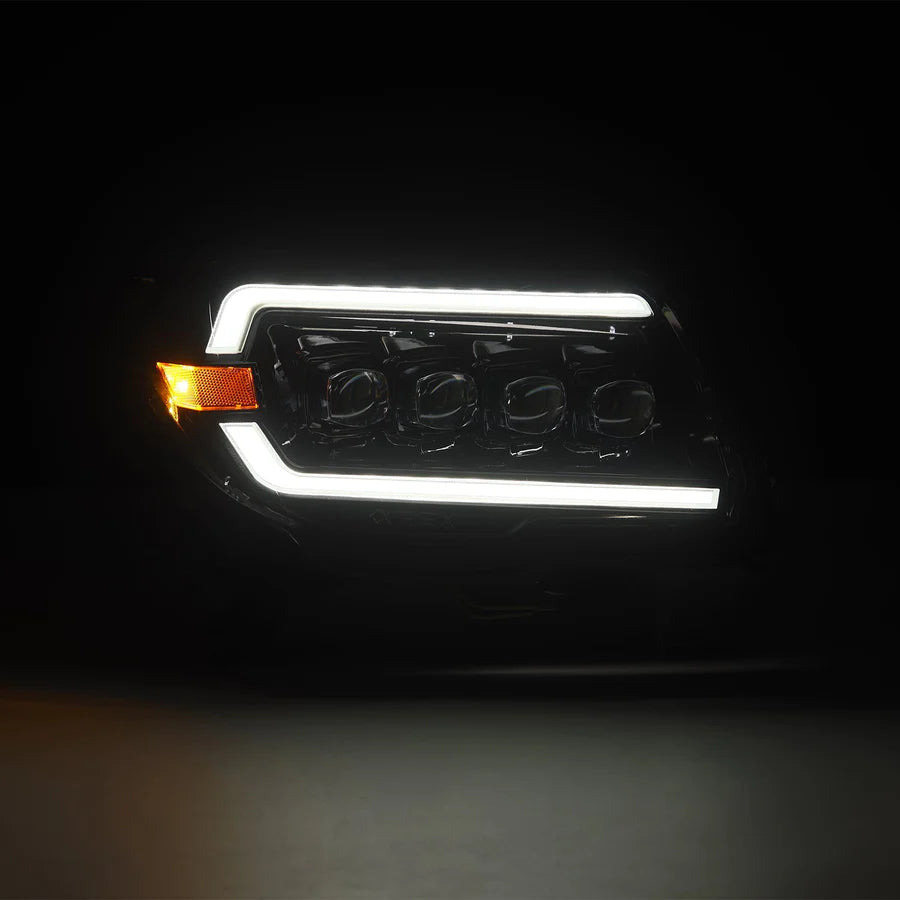Alpharex NOVA-Series LED Projector Headlights Alpha-Black for 4Runner (2003-2009)