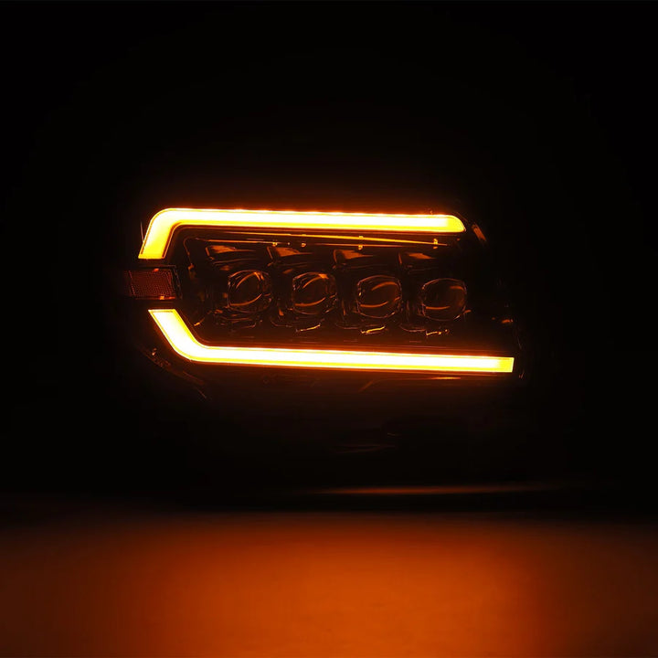 Alpharex NOVA-Series LED Projector Headlights Alpha-Black for 4Runner (2003-2009)
