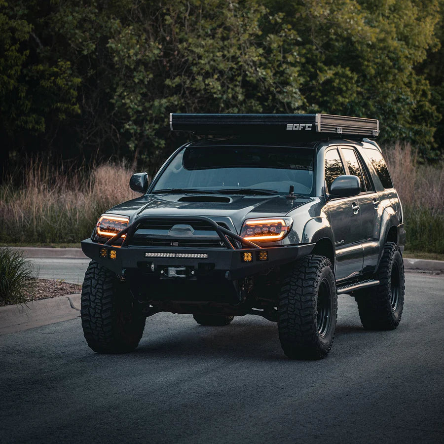 Alpharex NOVA-Series LED Projector Headlights Alpha-Black for 4Runner (2003-2009)