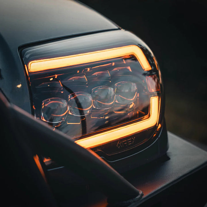 Alpharex NOVA-Series LED Projector Headlights Alpha-Black for 4Runner (2003-2009)