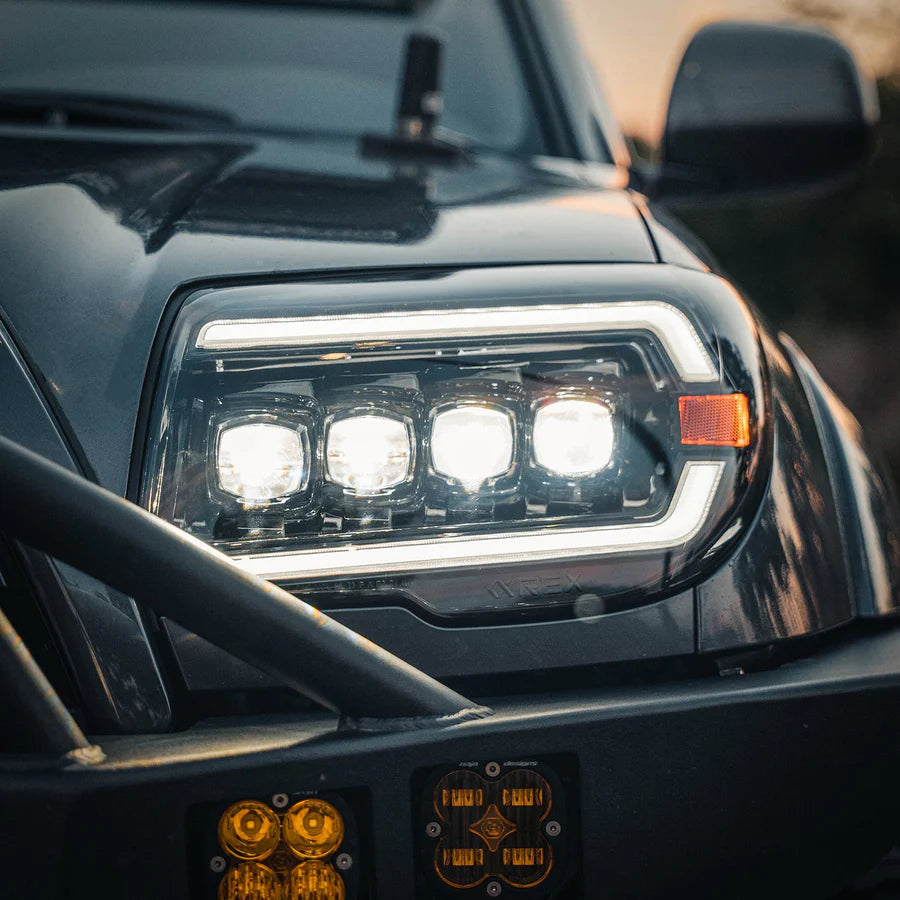Alpharex NOVA-Series LED Projector Headlights Alpha-Black for 4Runner (2003-2009)