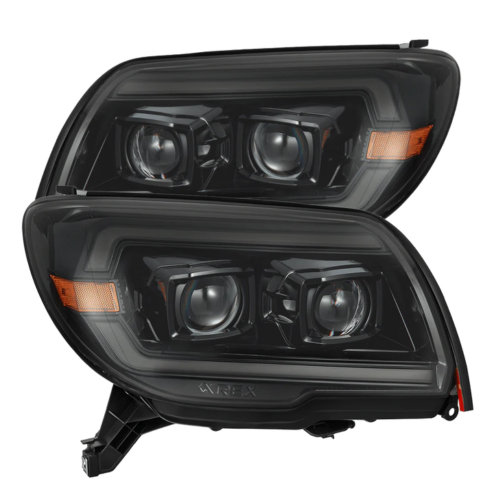 Alpahrex LUXX-Series LED Projector Headlights Alpha-Black for 4Runner (2003-2009)
