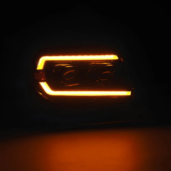 Alpharex PRO-Series Projector Headlights Alpha-Black for 4Runner (2003-2009)