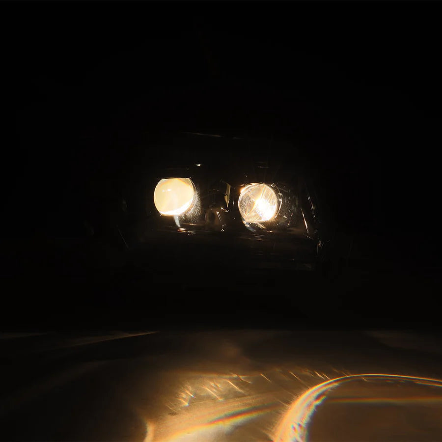 Alpharex PRO-Series Projector Headlights Alpha-Black for 4Runner (2003-2009)