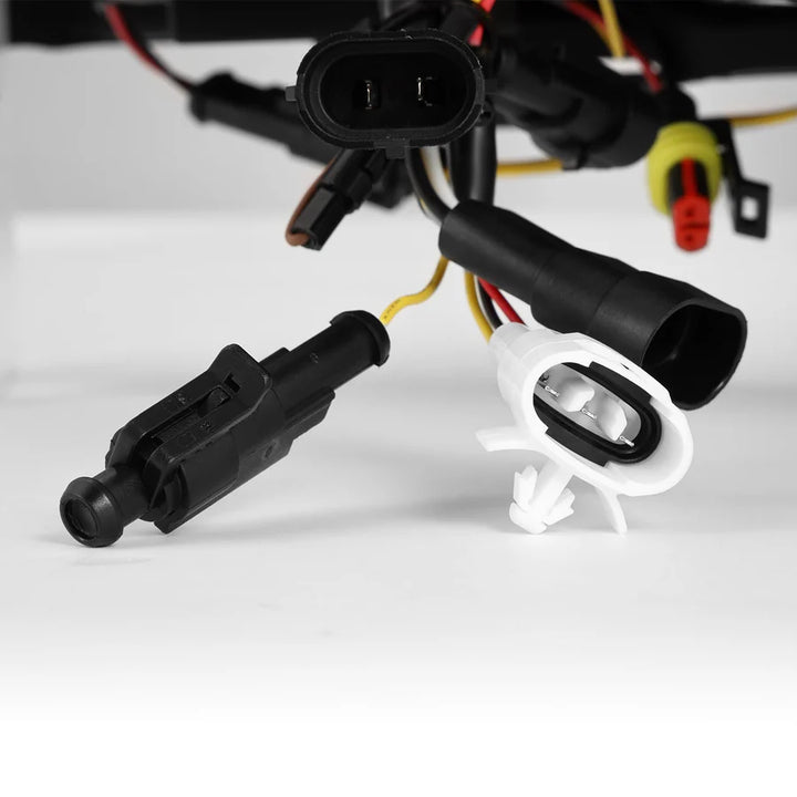 Alpharex PRO-Series Projector Headlights Alpha-Black for 4Runner (2003-2009)