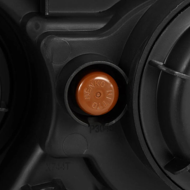 Alpharex LUXX-Series LED Projector Headlights Black for 4Runner (2003-2009)