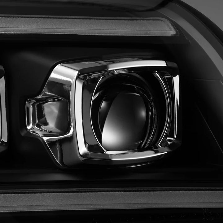 Alpharex LUXX-Series LED Projector Headlights Black for 4Runner (2003-2009)
