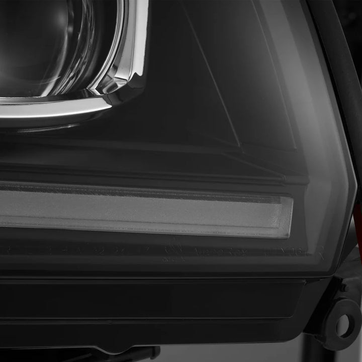 Alpharex LUXX-Series LED Projector Headlights Black for 4Runner (2003-2009)