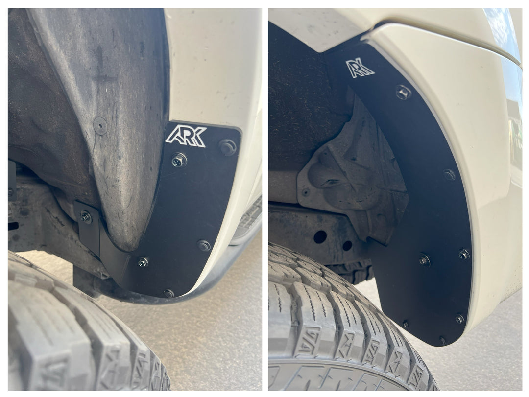 Ark Splash Guards TriXPoly Mud Flap Deletes for 4Runner (2006-2009)