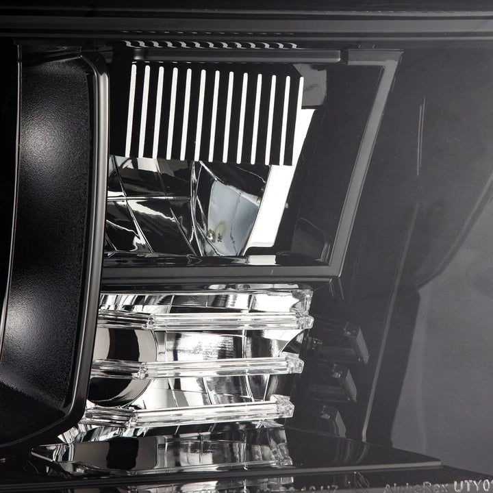 Alpharex MK II NOVA-Series LED Projector Headlights Alpha-Black (With Level Adjuster) for Tundra (2007-2013) & Sequoia (2008-2017)