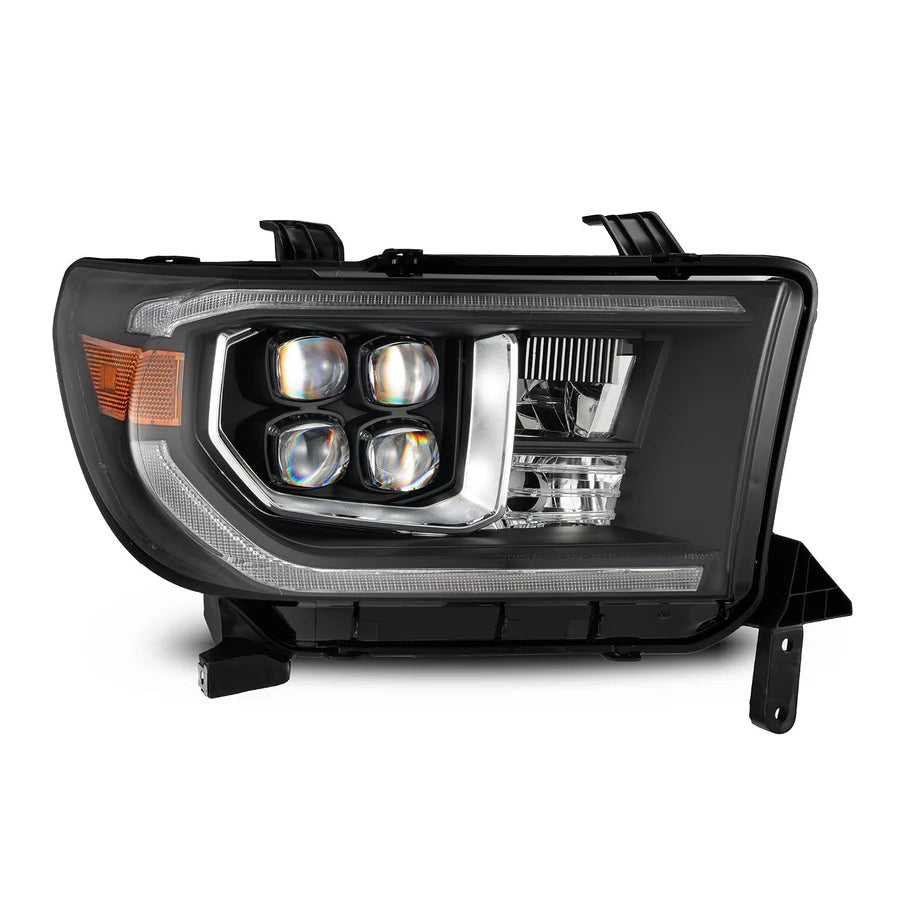 Alpahrex MK II NOVA-Series LED Projector Headlights Black (With Level Adjuster) for Tundra (2007-2013) & Sequoia (2008-2017)