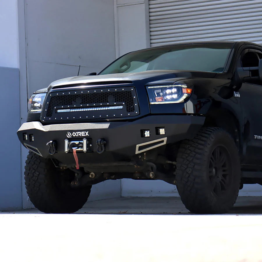 Alpahrex MK II NOVA-Series LED Projector Headlights Black (With Level Adjuster) for Tundra (2007-2013) & Sequoia (2008-2017)