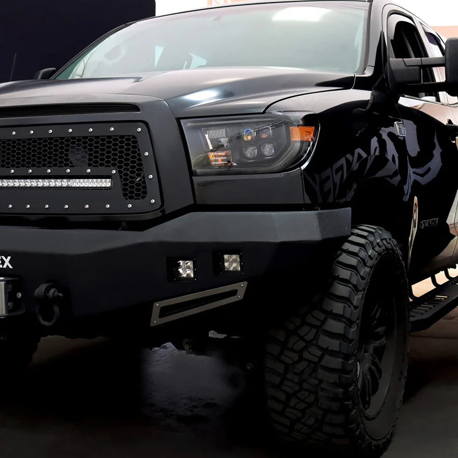 Alpahrex MK II NOVA-Series LED Projector Headlights Black (With Level Adjuster) for Tundra (2007-2013) & Sequoia (2008-2017)