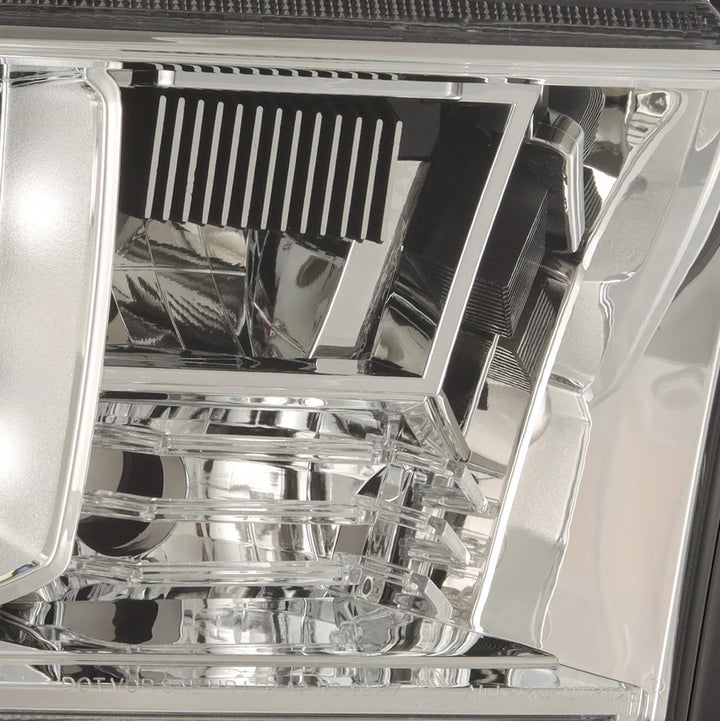 Alpharex  MK II NOVA-Series LED Projector Headlights Chrome (With Level Adjuster) for Tundra (2007-2013) & Sequoia (2008-2017)