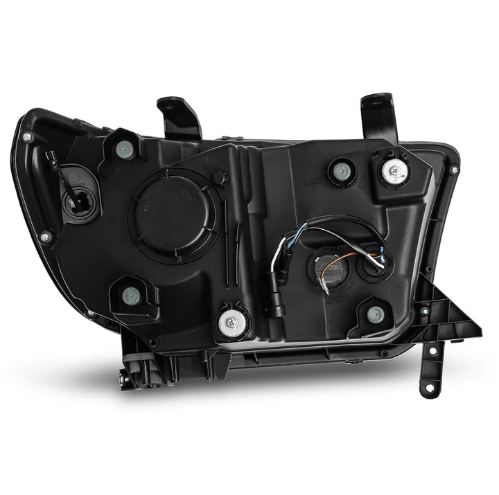 Alpharex NOVA-Series LED Projector Headlights Black (With Level Adjuster) for Tundra (2007-2013) & Sequoia (2008-2017)