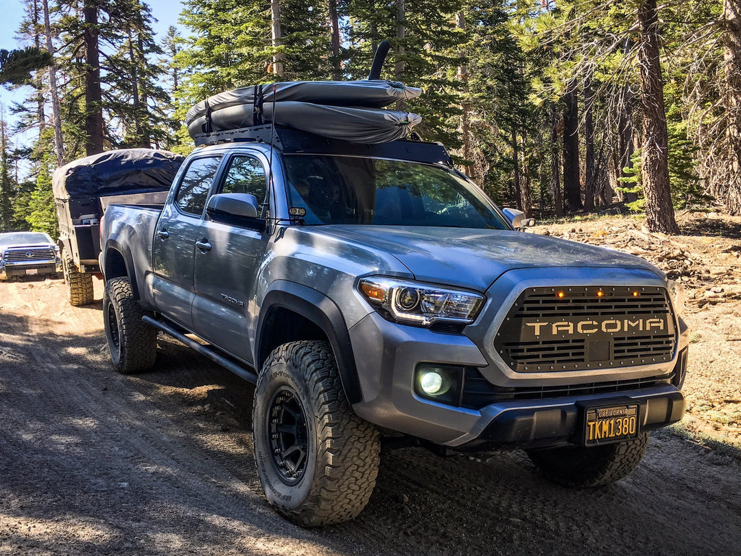Cali Raised LED Trail Edition Rock Sliders for Tacoma (2005-2023)