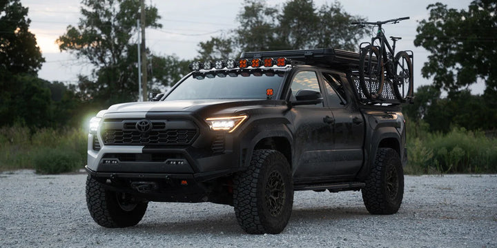 Alpharex NOVA-Series LED Projector Headlights Alpha Black for 4Runner (2025+)/ Tacoma (2024+)