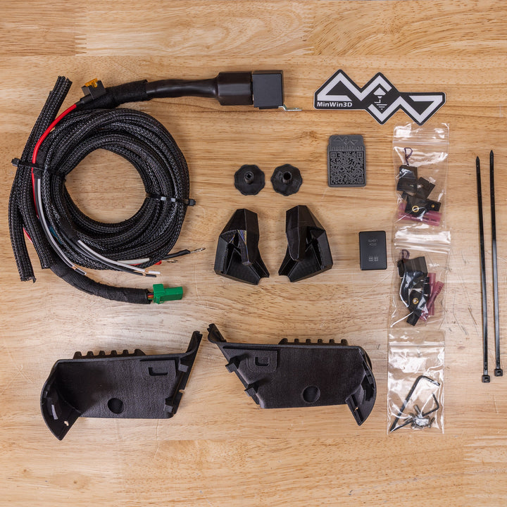 Side Mirror Ditch Light Mount Kit (5th Gen 4Runner)