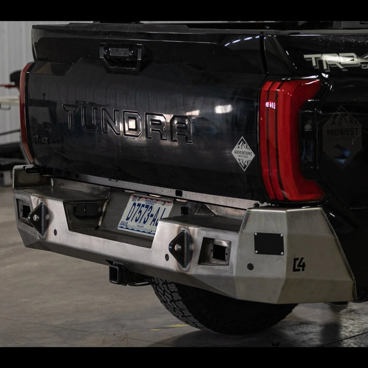 C4 Fabrication Overland Series Rear Bumper for Tundra (2022+)
