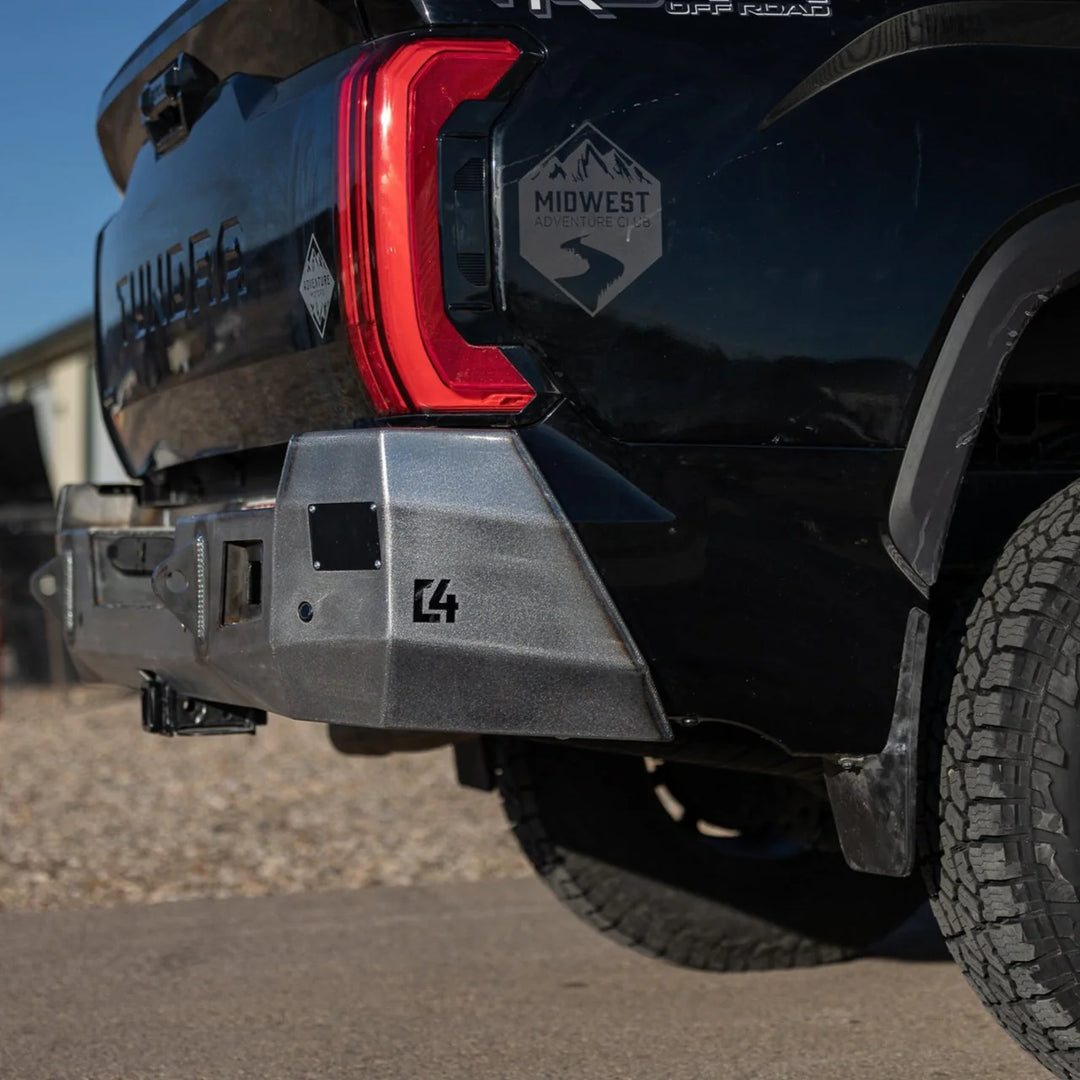 C4 Fabrication Overland Series Rear Bumper for Tundra (2022+)