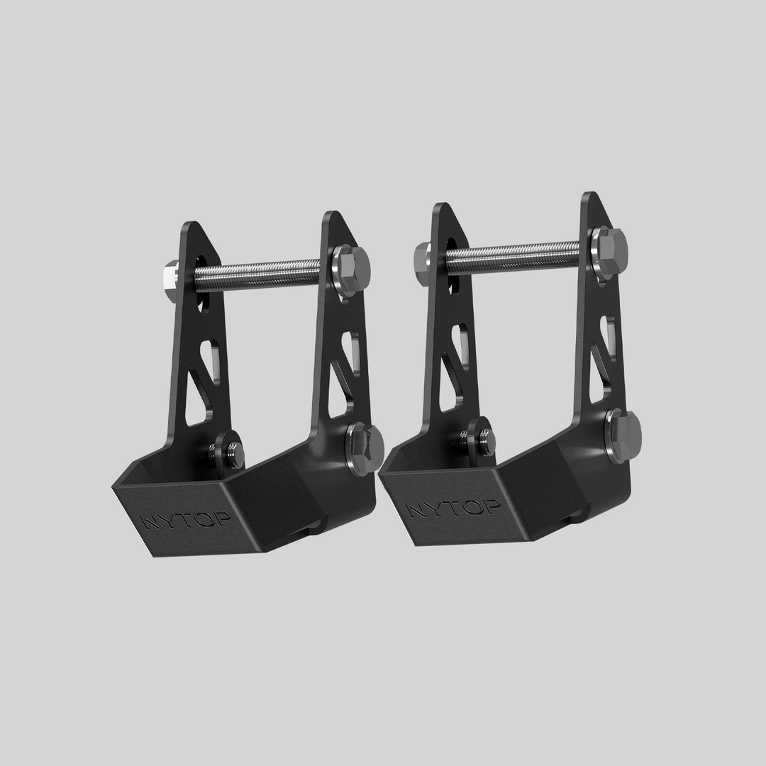 2024-Current Lexus GX550/Toyota Land Cruiser Rear Shock Mount Skid Plate Kit