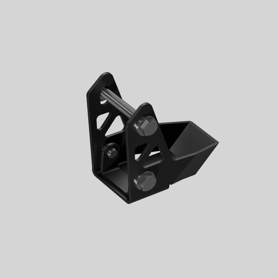 2025-Current Toyota 4Runner Rear Shock Mount Skid Plate Kit