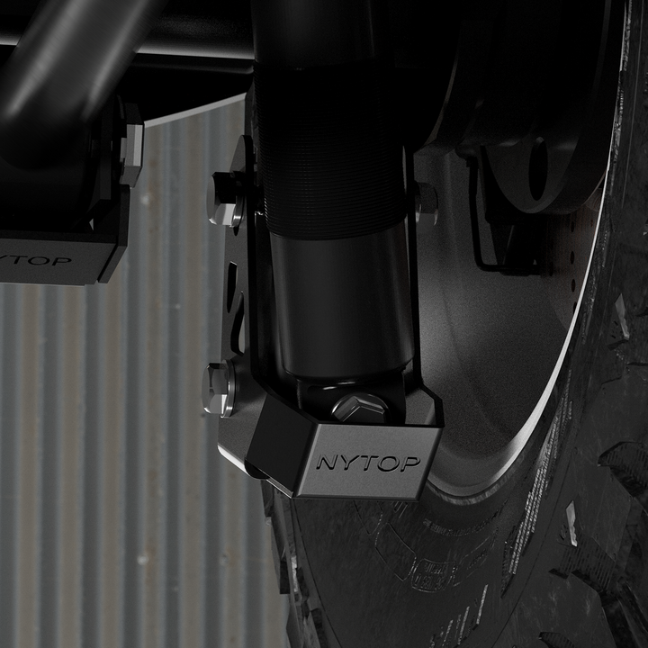 2024-Current Toyota Tacoma Rear Shock Mount Skid Plate Kit
