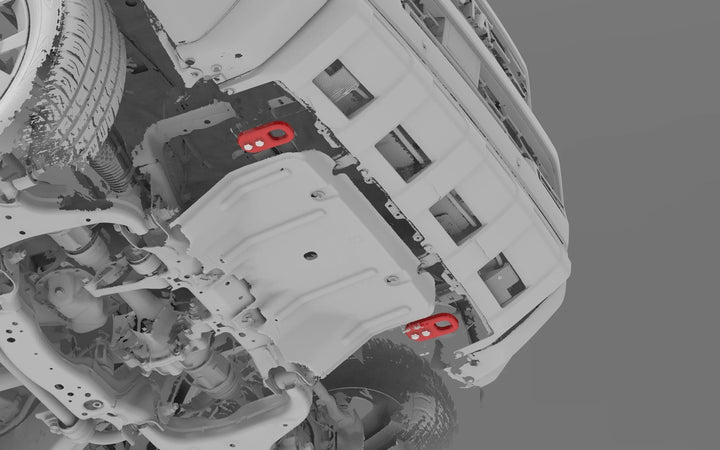 Nytop Lower Front Recovery Points for 4Runner (2025+)