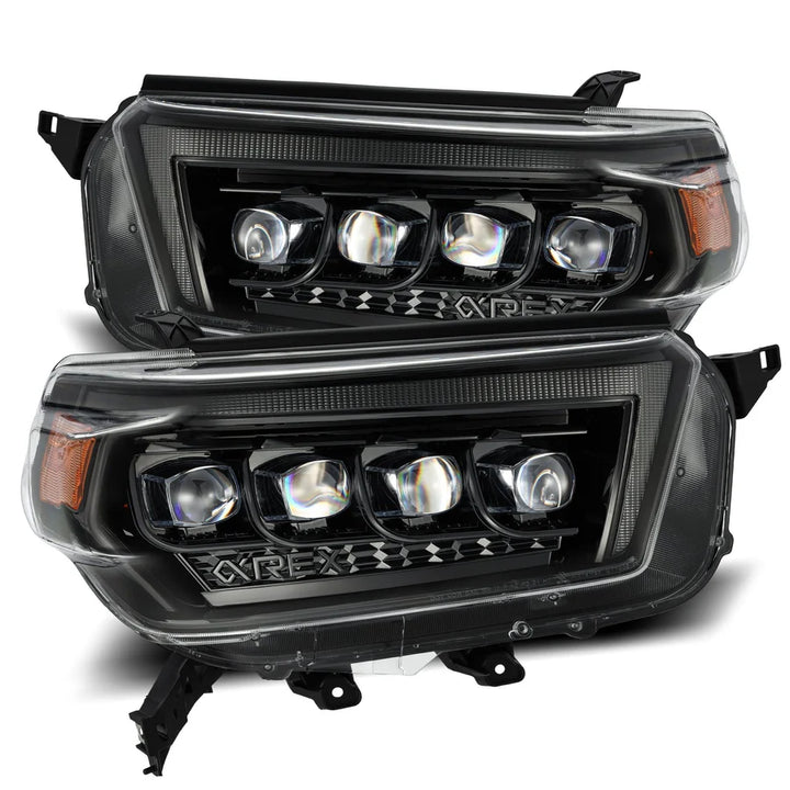Alpahrex NOVA-Series LED Projector Headlights Alpha-Black for 4Runner (2010-2013)