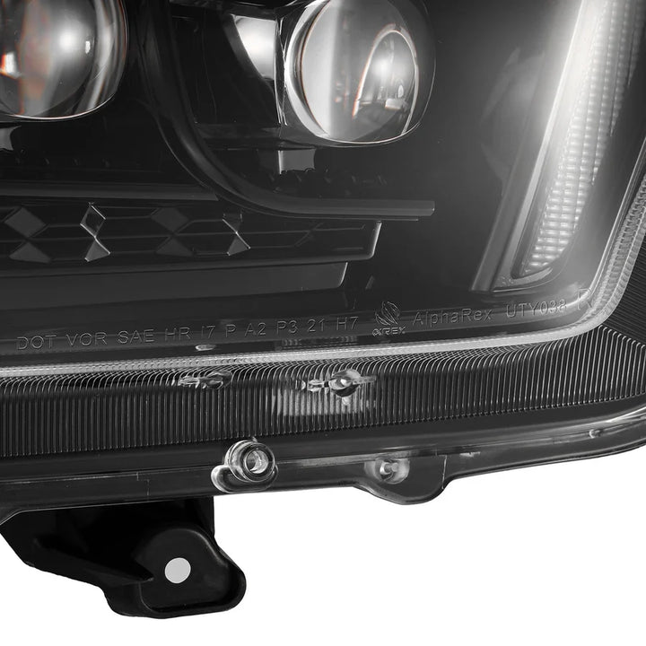 Alpahrex NOVA-Series LED Projector Headlights Alpha-Black for 4Runner (2010-2013)