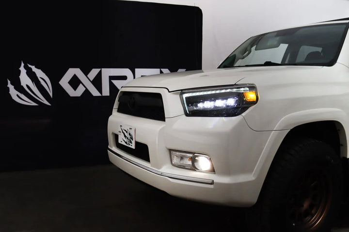 Alpahrex NOVA-Series LED Projector Headlights Black for 4Runner (2010-2013)