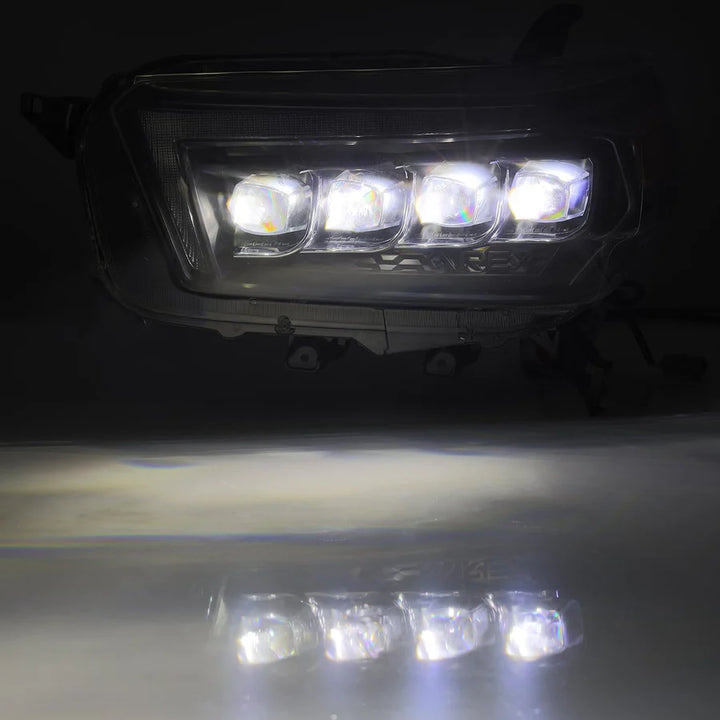 Alpahrex NOVA-Series LED Projector Headlights Black for 4Runner (2010-2013)