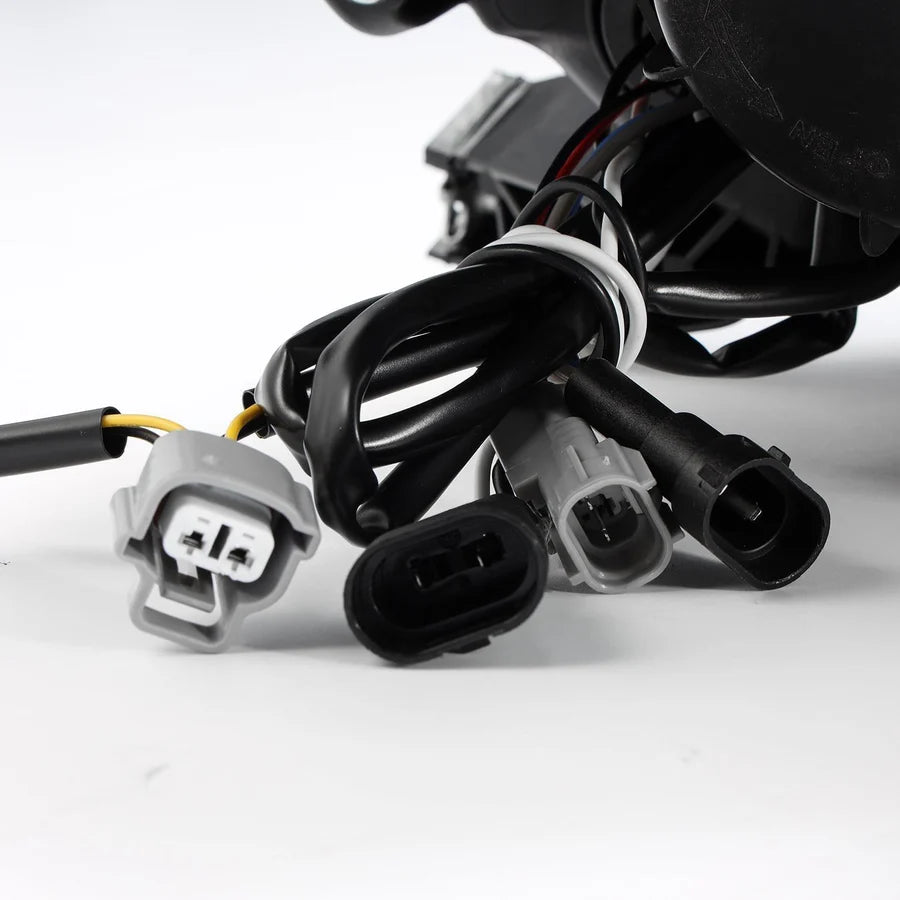 Alpahrex NOVA-Series LED Projector Headlights Black for 4Runner (2010-2013)