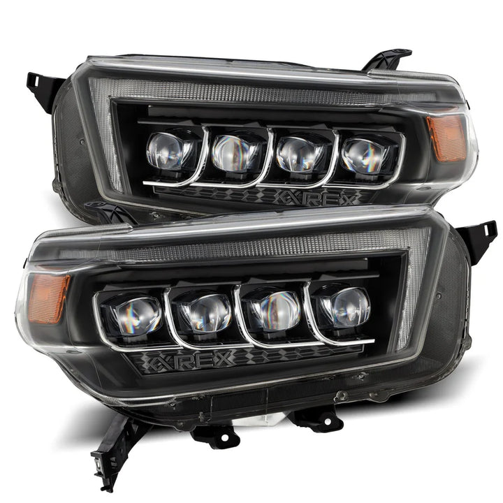 Alpahrex NOVA-Series LED Projector Headlights Black for 4Runner (2010-2013)