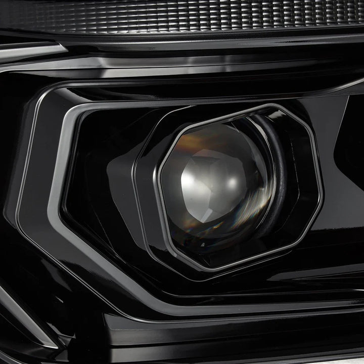 Alpharex PRO-Series Halogen Projector Headlights Alpha-Black for 4Runner (2010-2013)