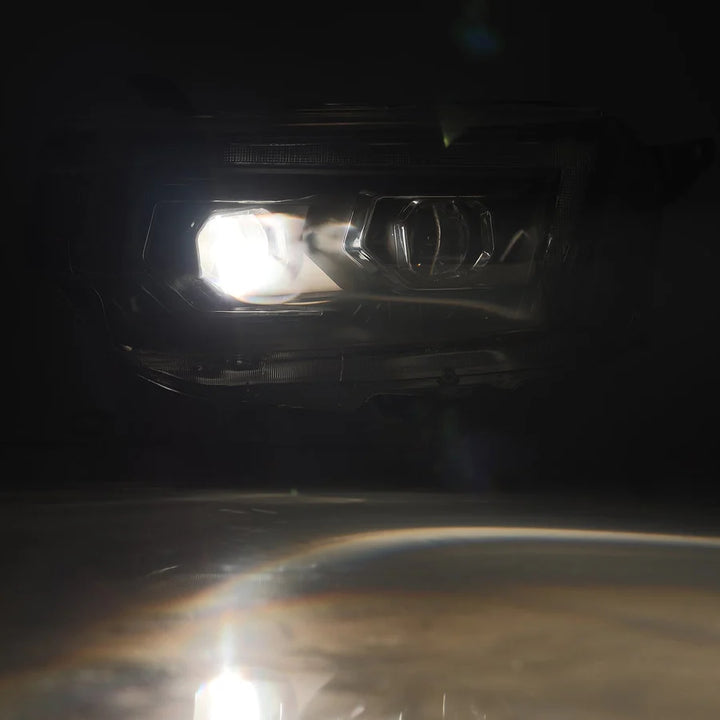 Alpharex PRO-Series Halogen Projector Headlights Alpha-Black for 4Runner (2010-2013)