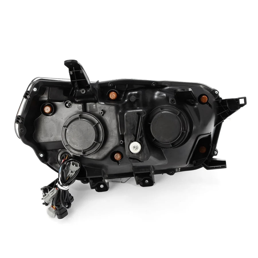 Alpharex PRO-Series Halogen Projector Headlights Black for 4Runner (2010-2013)